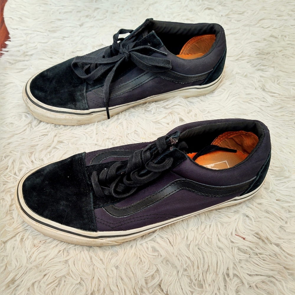 Vans Old Skool Black Scotchgard Nylon and Suede - Picture 3 of 5